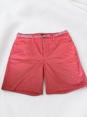 Riders by Lee Coral Pull-On Casual Shorts